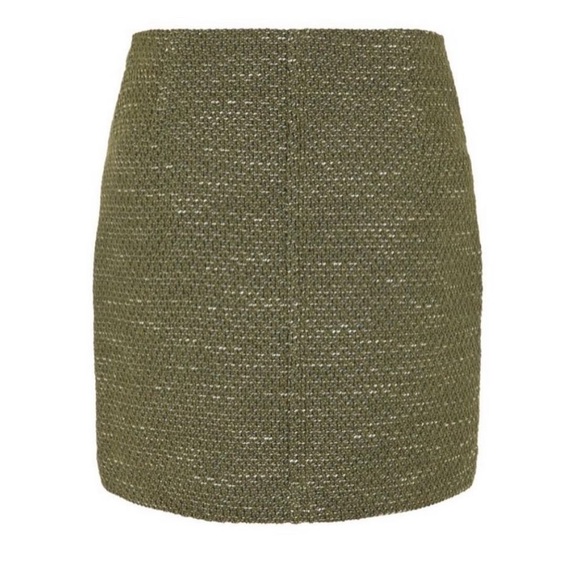 Sandro skirt. Size 1 (0 in US sizing). Beautiful green color! - Picture 2 of 6